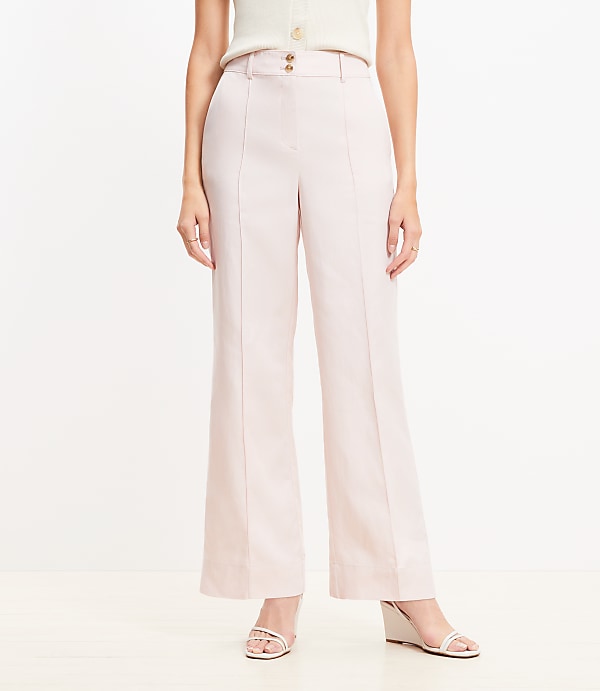 Double Button Stovepipe Pants