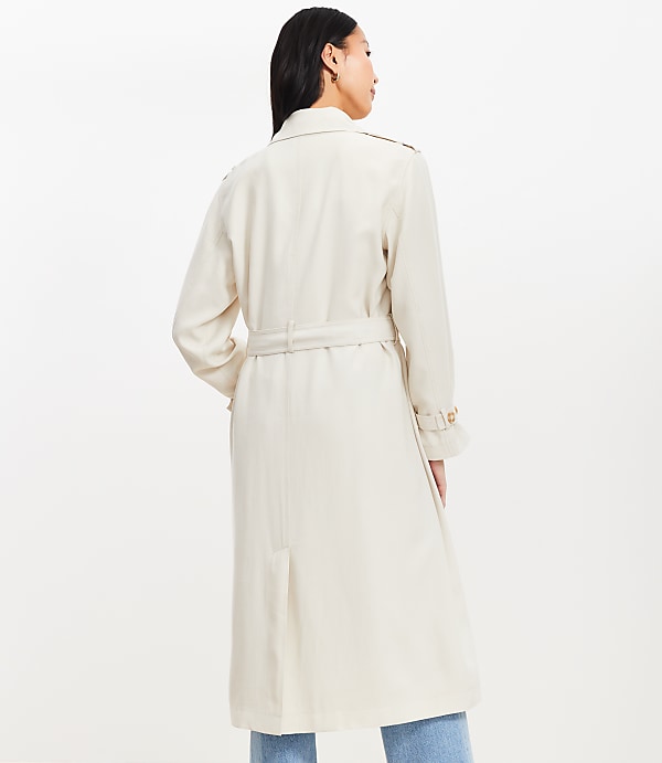 Fluid Trench Coat