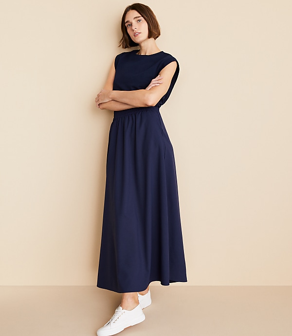Lou & Grey Wanderweave Maxi Pocket Skirt