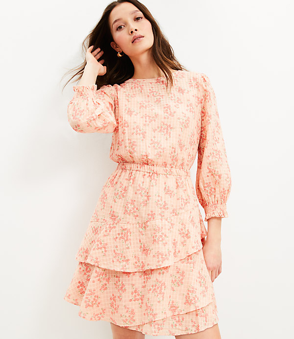 Meadow Tiered Ruffle Mini Dress