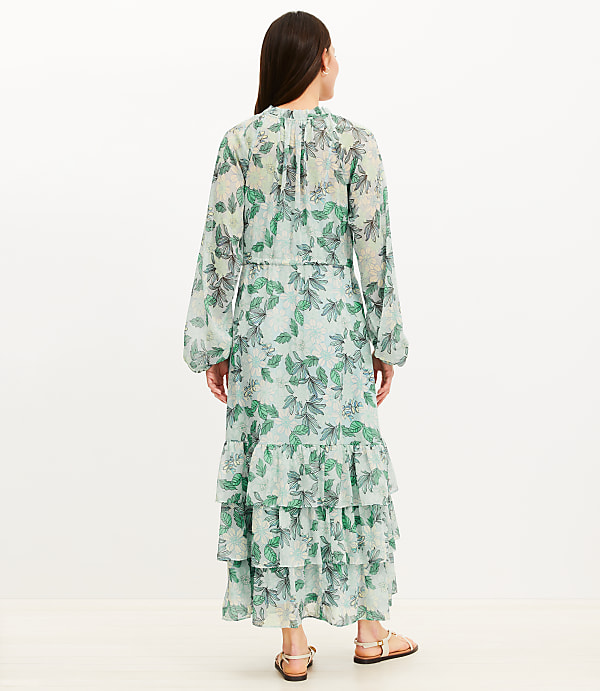 Gardenia Ruffle Maxi Dress