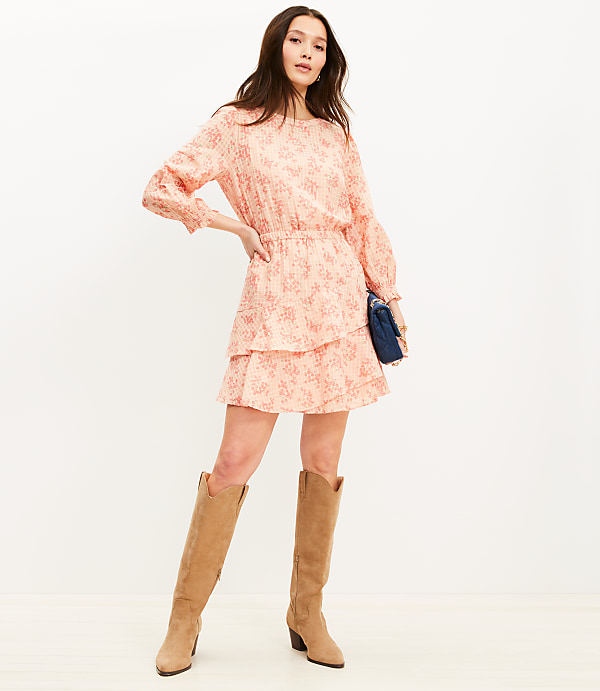 Meadow Tiered Ruffle Mini Dress