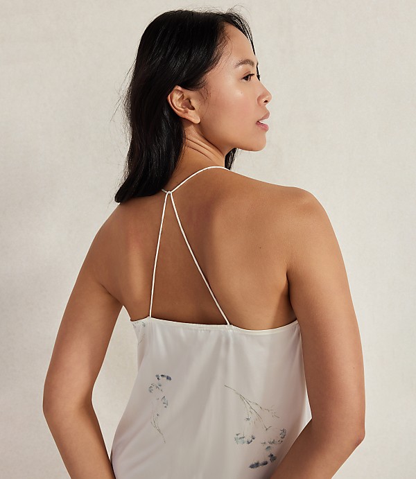 Haven Well Within Washable Silk Delicate Floral Chemise