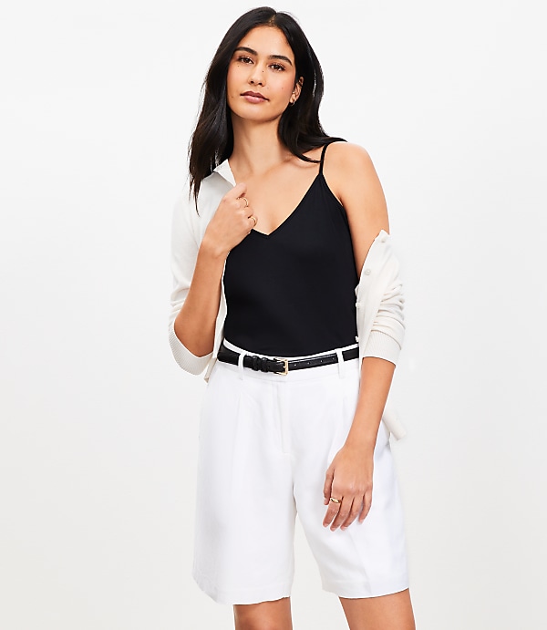 Peyton Shorts in Linen Blend