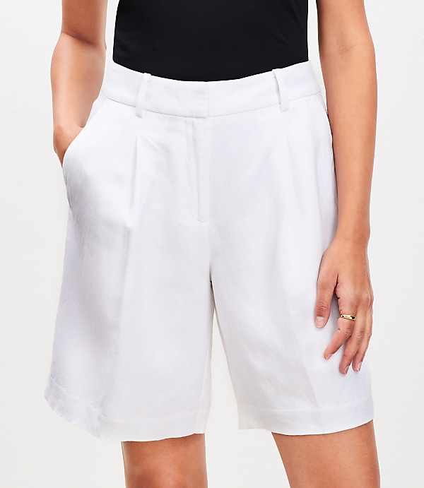 Peyton Shorts in Linen Blend