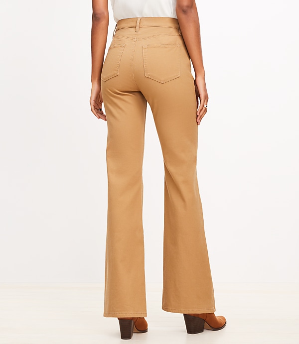 High Rise Relaxed Flare Pants