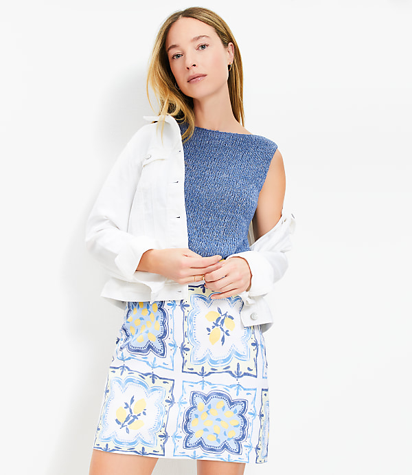 Lemon Mini Skirt