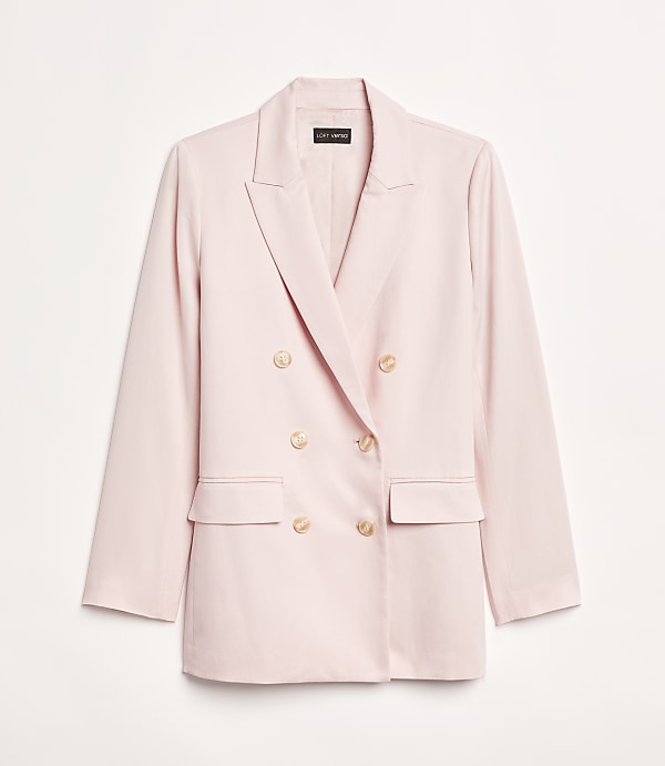 LOFT Versa Pure Spun Double Breasted Blazer