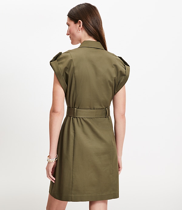 Petite Utility Mini Pocket Blazer Dress