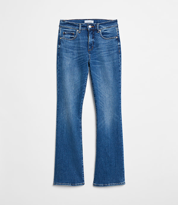 Mid Rise Boot Jeans in Luxe Medium Wash