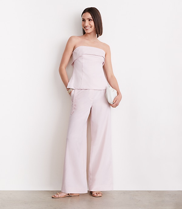 LOFT Versa Pure Spun Foldover Strapless Top