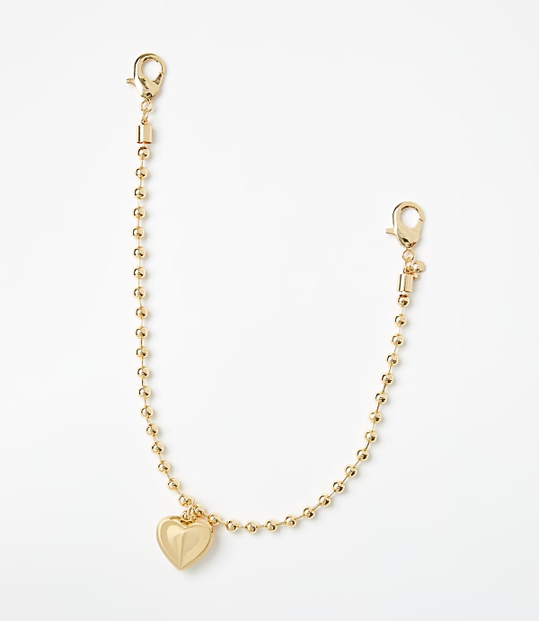 Puffy Heart Bag Charm
