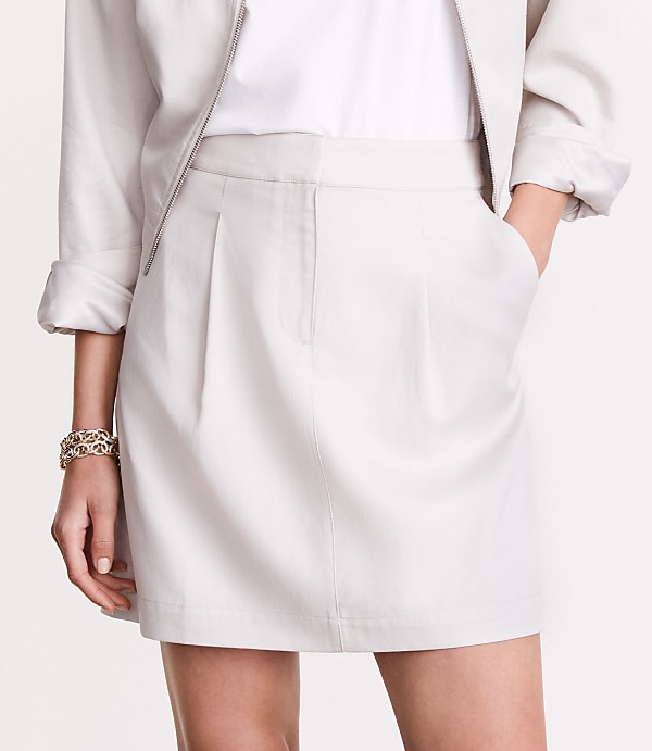 LOFT Versa Pure Spun Mini Pocket Skirt