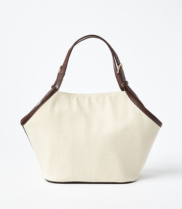 Canvas Buckle Strap Bag