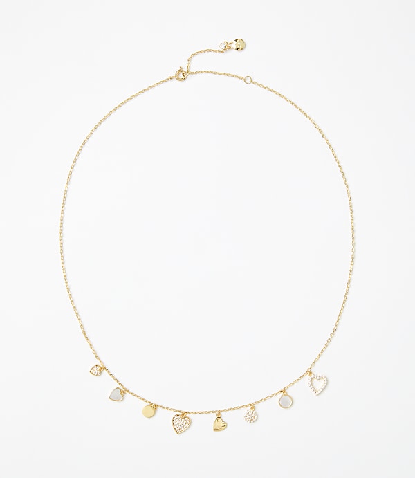 Delicate Heart Charm Necklace