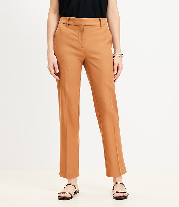 Riviera Slim Pants in Linen Blend