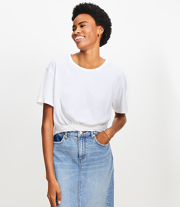 Twist Hem Tee