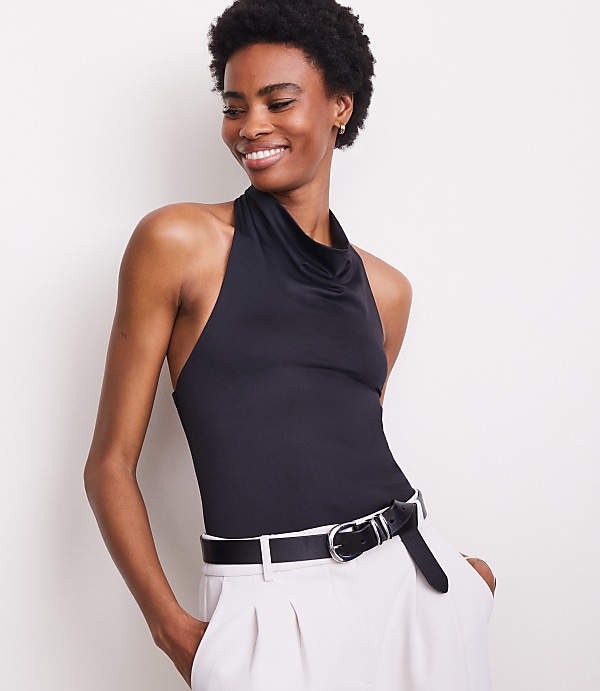 Petite LOFT Versa 360 Knit Halter Top