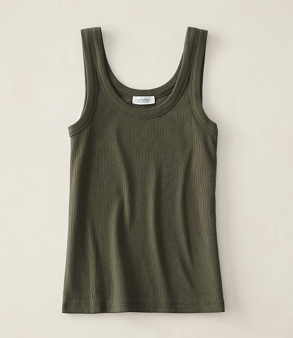 Haven Well Within Essential Organic Cotton Scoop Neck Tank