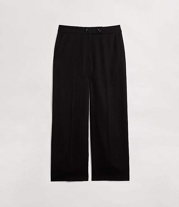 Petite LOFT Versa Pure Spun Cropped Stovepipe Pants
