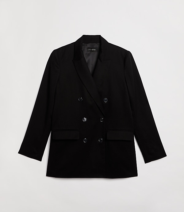 Petite LOFT Versa Pure Spun Double Breasted Blazer