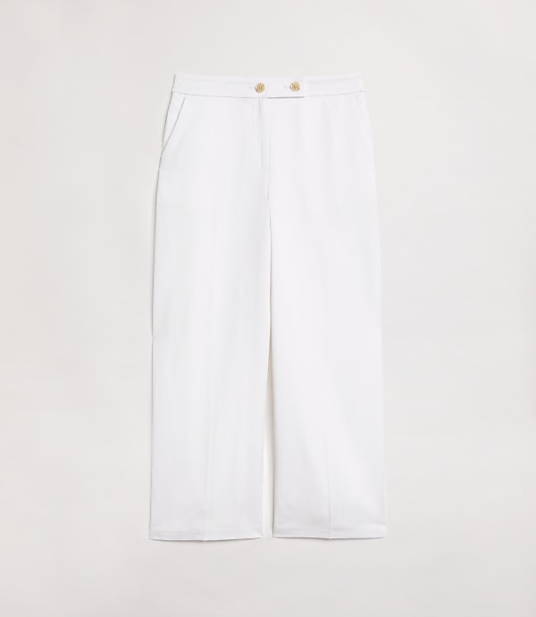 Petite LOFT Versa Pure Spun Cropped Stovepipe Pants