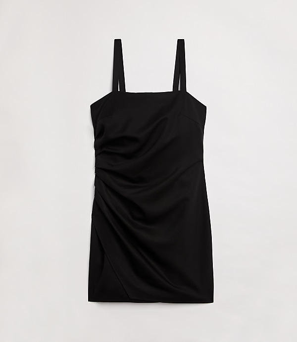 LOFT Versa Pure Spun Pleated Tank Mini Dress