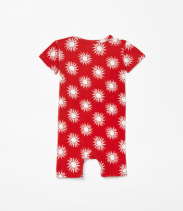 Posh Peanut X LOFT Sunny Basic Short Sleeve Short Length Romper