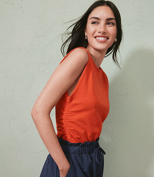 Ruched Tank Top