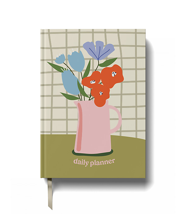 Yop & Tom Flower Vase Daily Planner