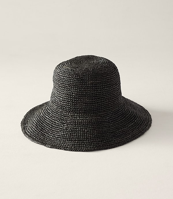 Haven Well Within Raffia Bucket Hat