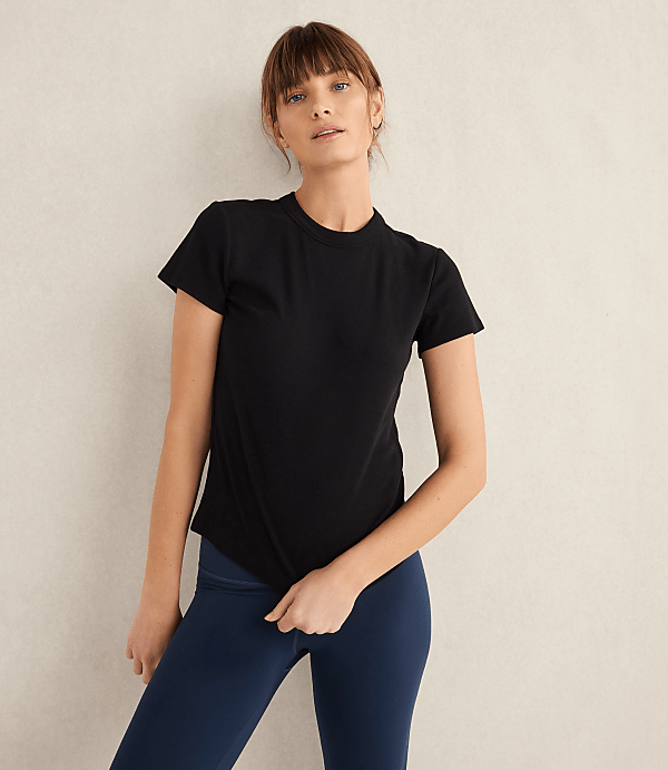 Haven Well Within Essential Organic Cotton Crew Neck Tee