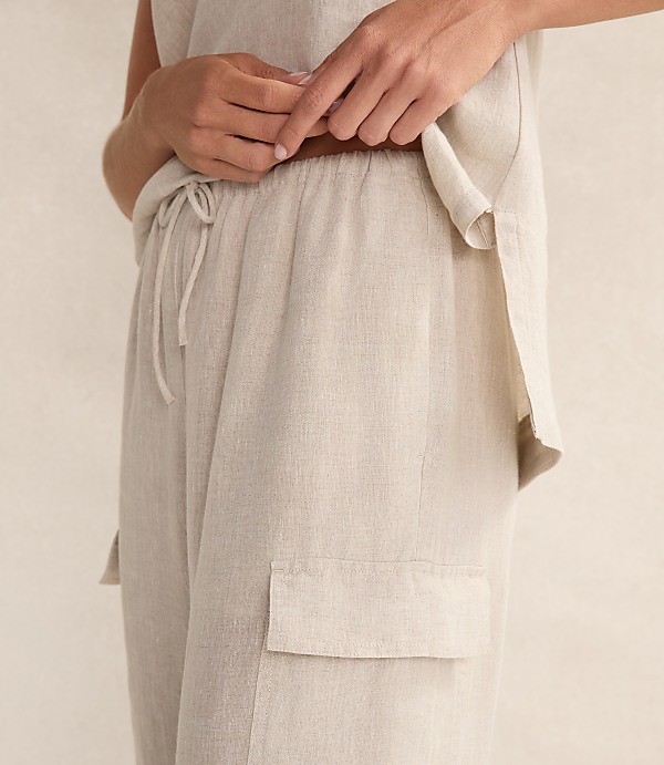 Haven Well Within Linen Cargo Pants