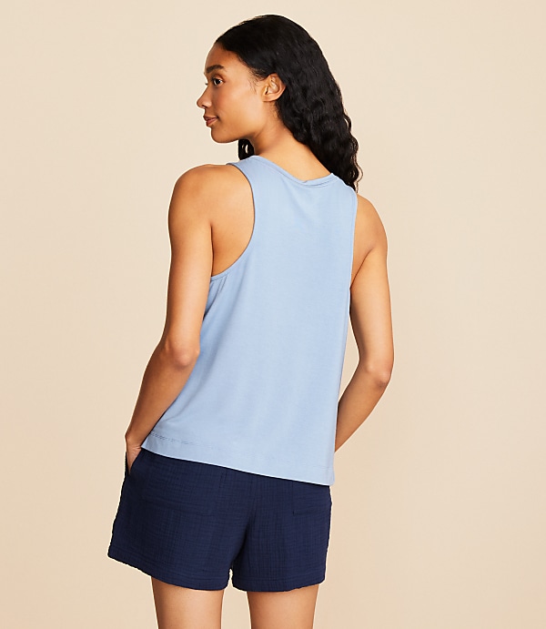 Lou & Grey Essential Modal Scoop Neck Tank Top