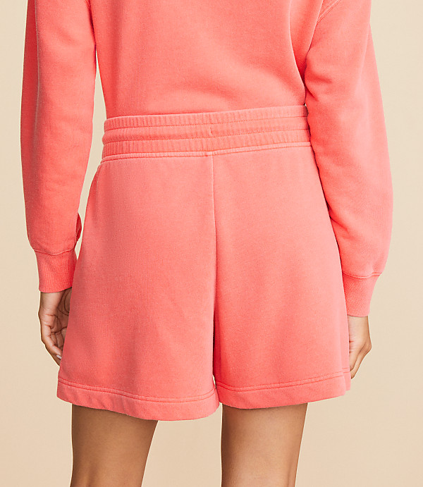 Lou & Grey Washed Cozy Cotton Shorts