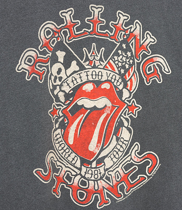 Junk Food Rolling Stones Tattoo You Vintage Tee