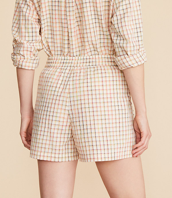 Lou & Grey Plaid Shorts