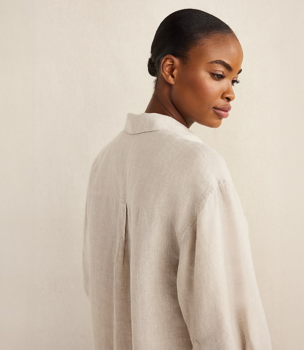 Haven Well Within Linen Scoop Neck Tunic
