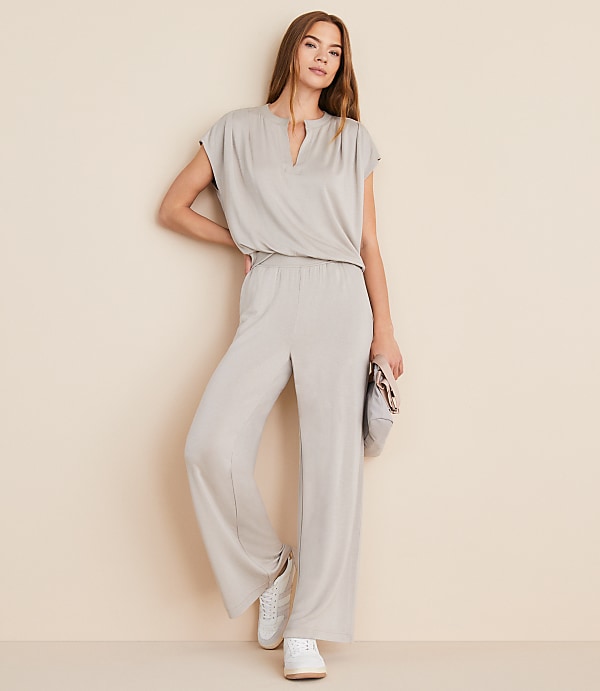 Petite Lou & Grey Signaturesoft Wide Leg Pants