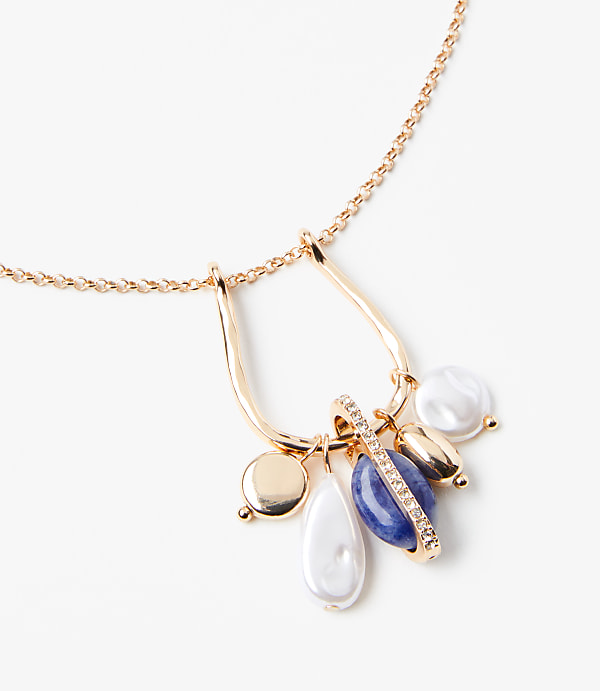 Cluster Pendant Necklace