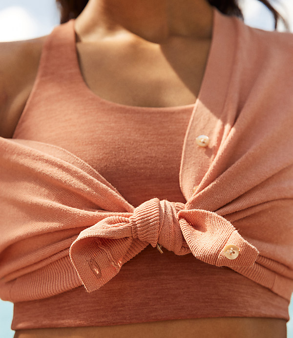 Haven Well Within Organic Cotton Viscose Lightweight Cardigan