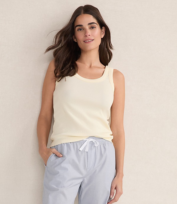 Haven Well Within Essential Organic Cotton Scoop Neck Tank