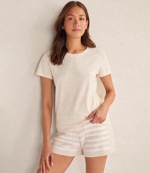 Haven Well Within Organic Cotton Slub Crewneck Tee