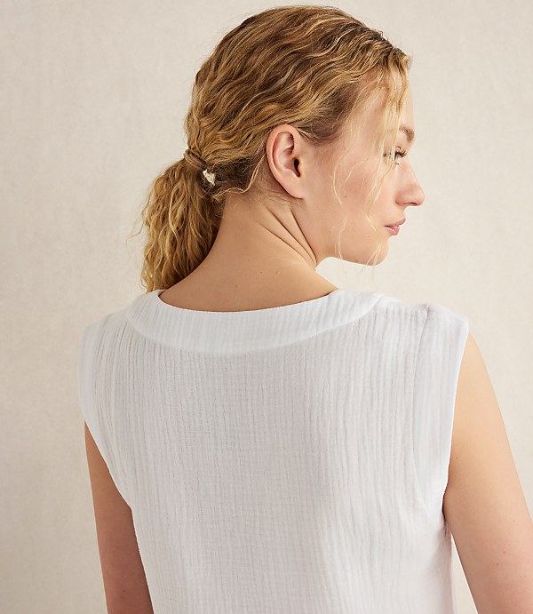 Haven Well Within Organic Cotton Gauze Tank Top