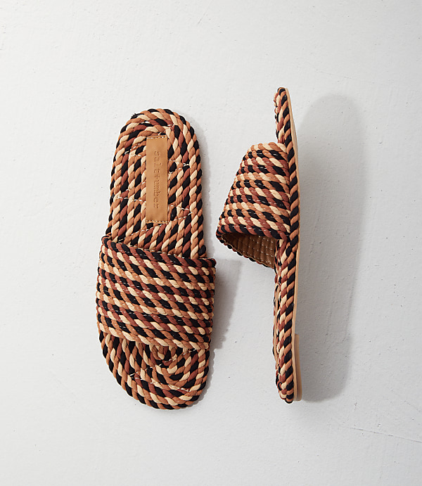 Salt + Umber Sunny Sandals