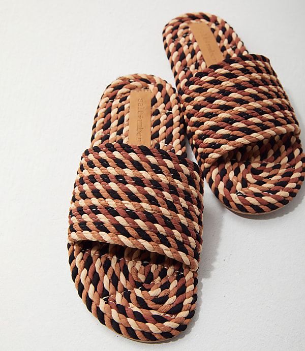 Salt + Umber Sunny Sandals