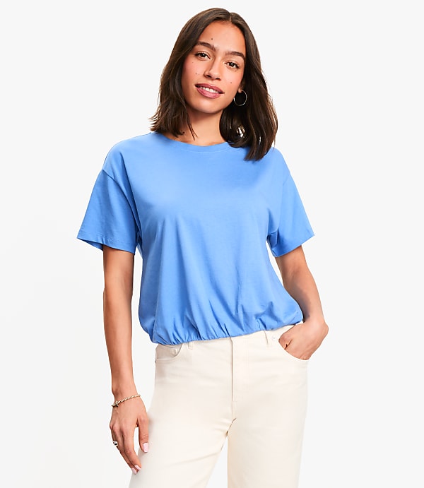 Bubble Hem Tee
