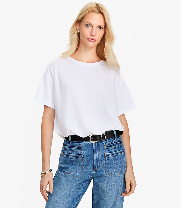 Bubble Hem Tee