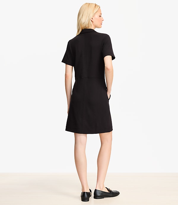 Tall Ponte Mini Pocket Dress