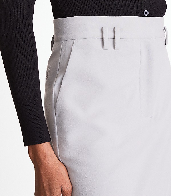 Petite LOFT Versa Seasonless Maxi Pocket Skirt